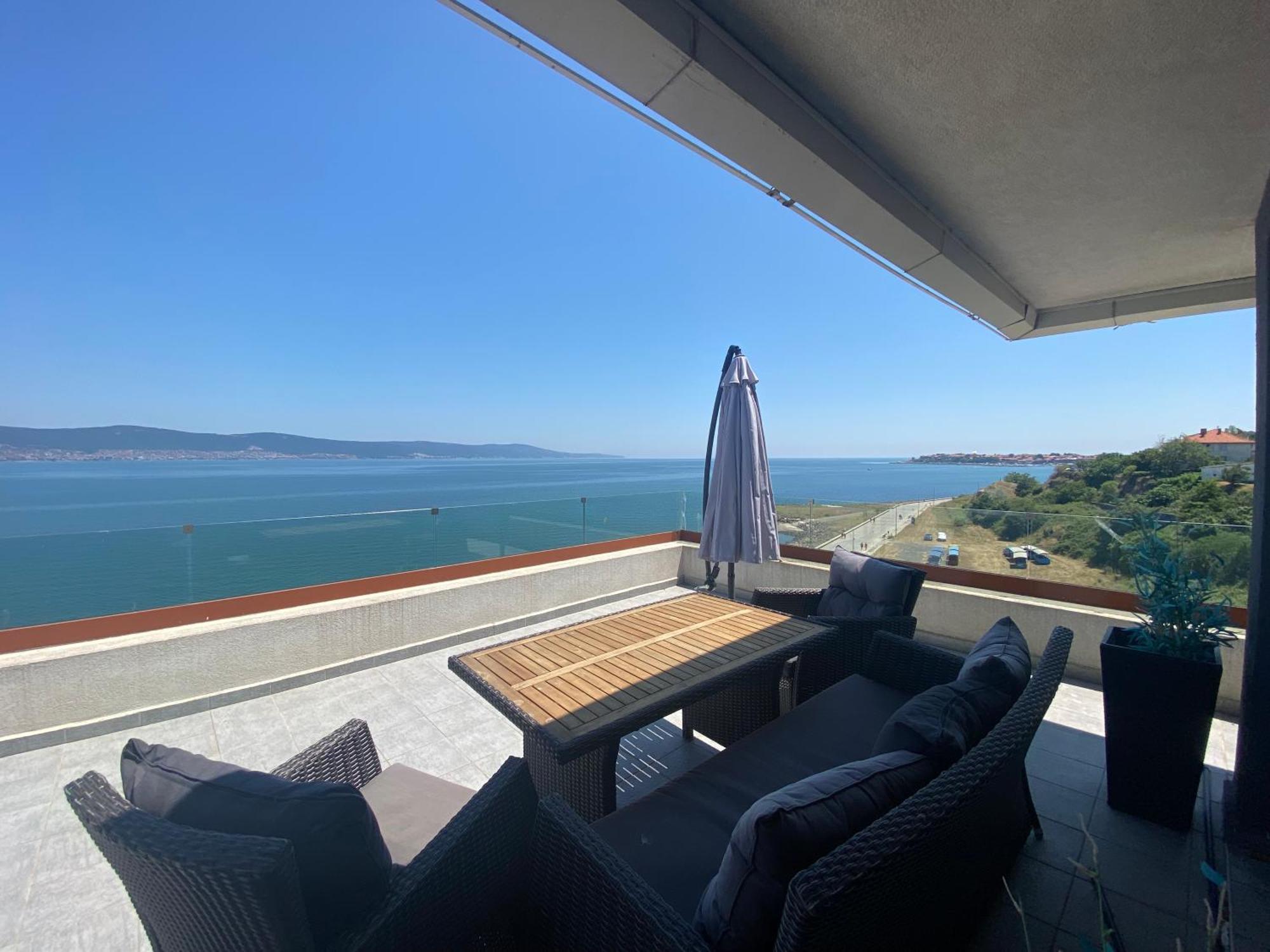 Paradiso 'В' 607 Large Luxury Apartment Nesebar Luaran gambar