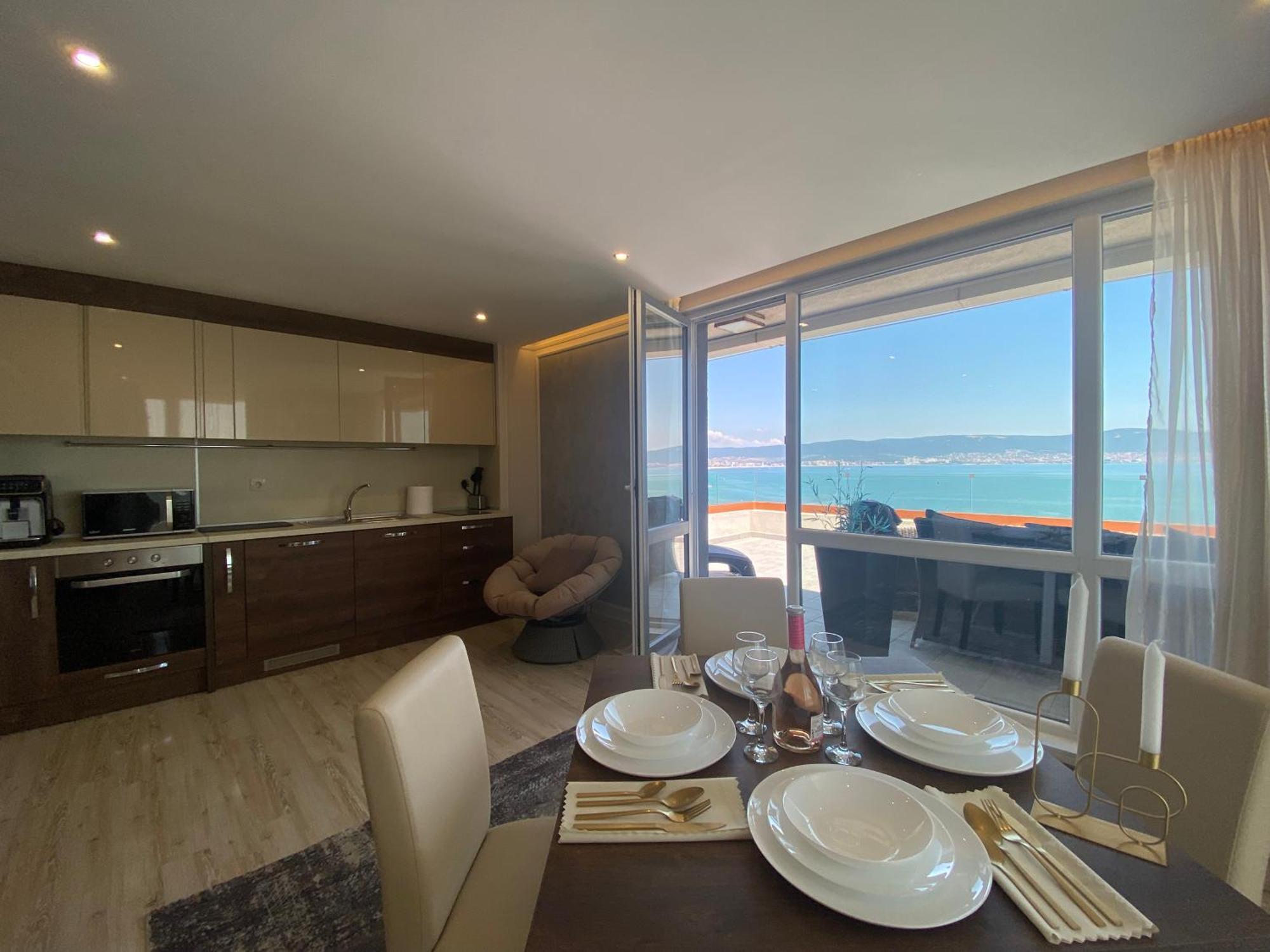 Paradiso 'В' 607 Large Luxury Apartment Nesebar Luaran gambar