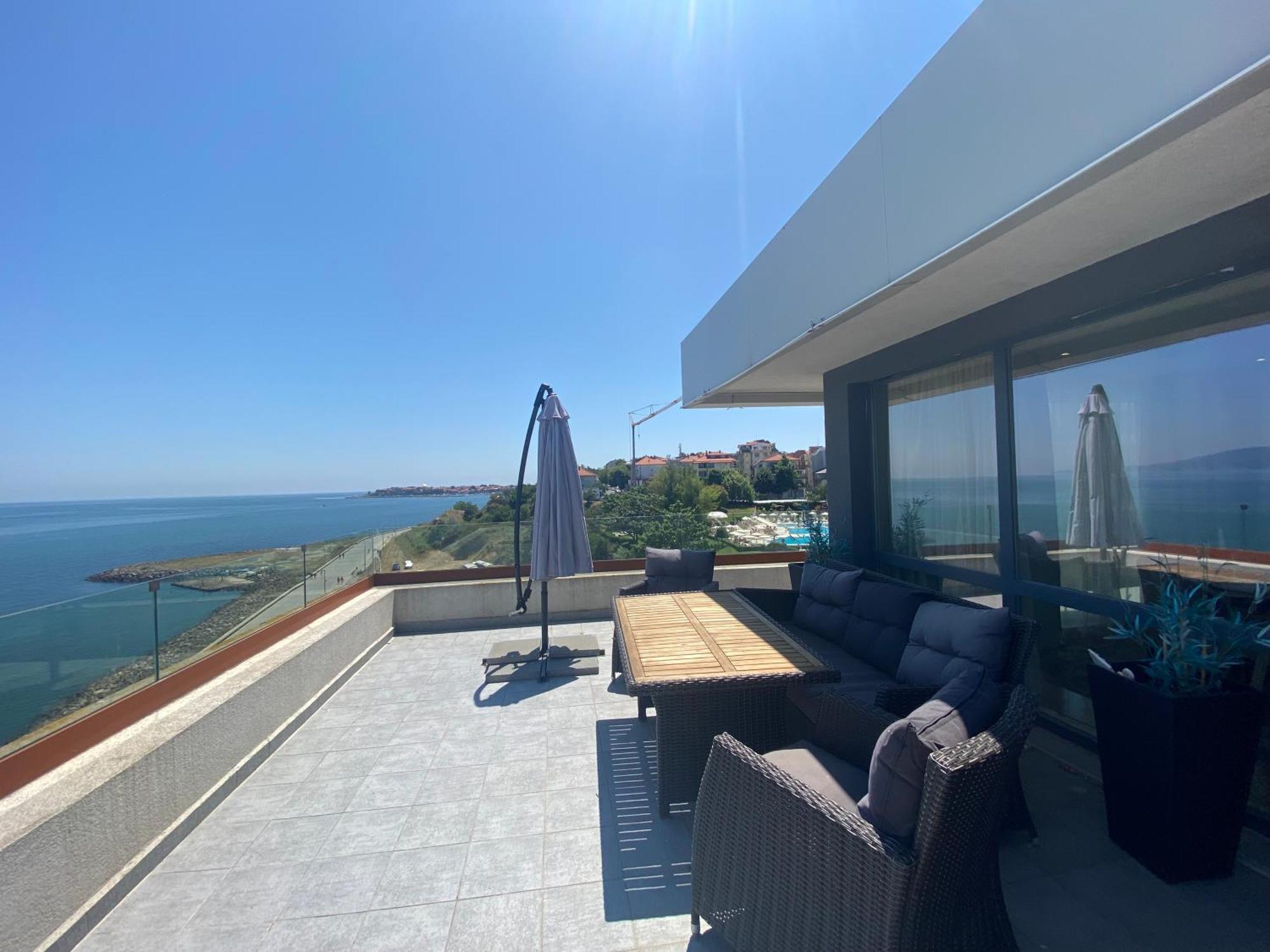 Paradiso 'В' 607 Large Luxury Apartment Nesebar Luaran gambar